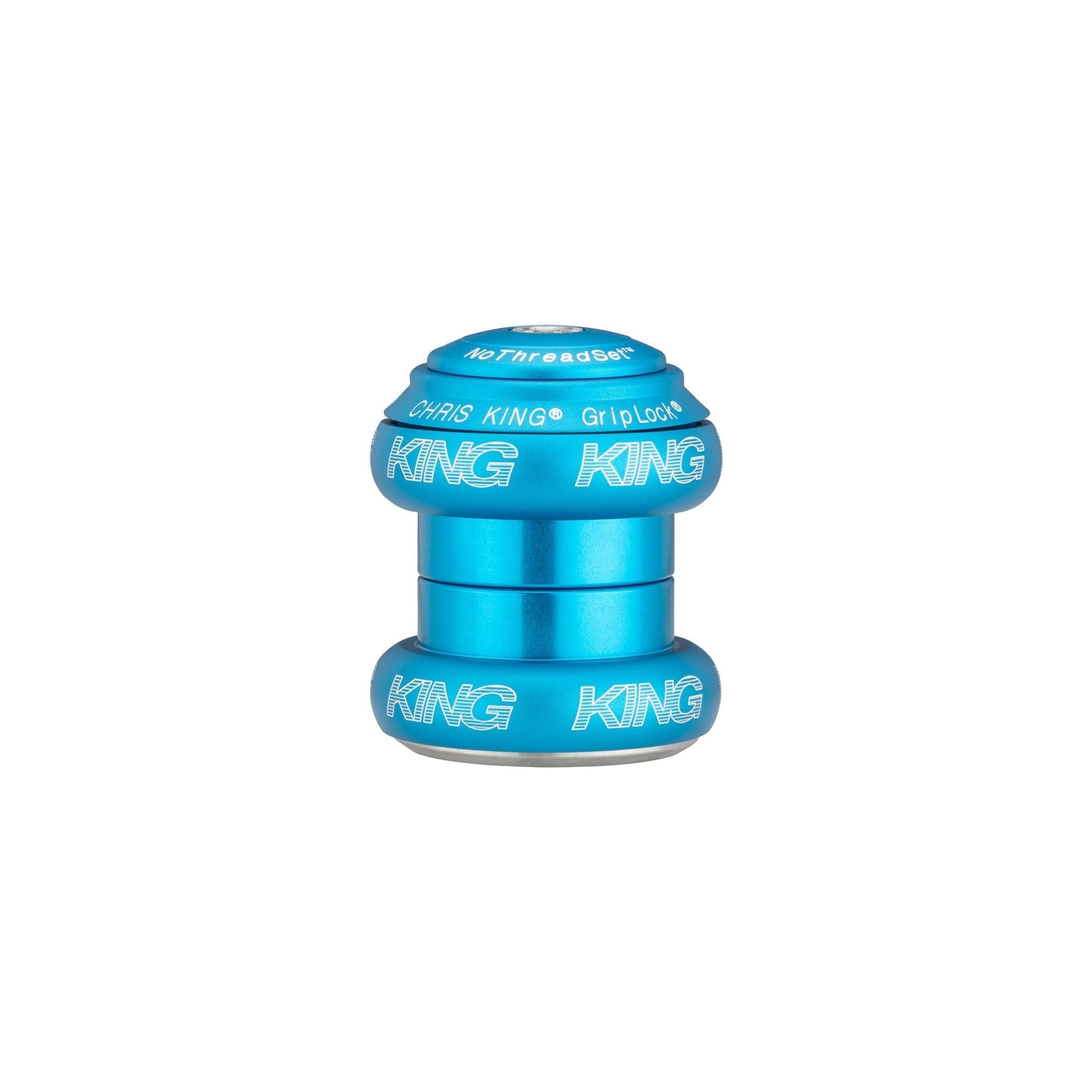 Chris King Inset Matte Turquoise Tapered 1 1/8 -1.5 inch