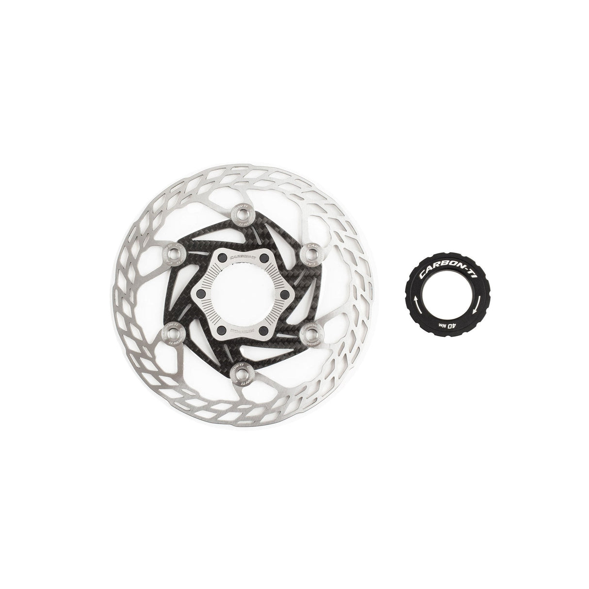 Carbon-Ti X-Rotor SteelCarbon 3 Centerlock Disc Brake Rotor