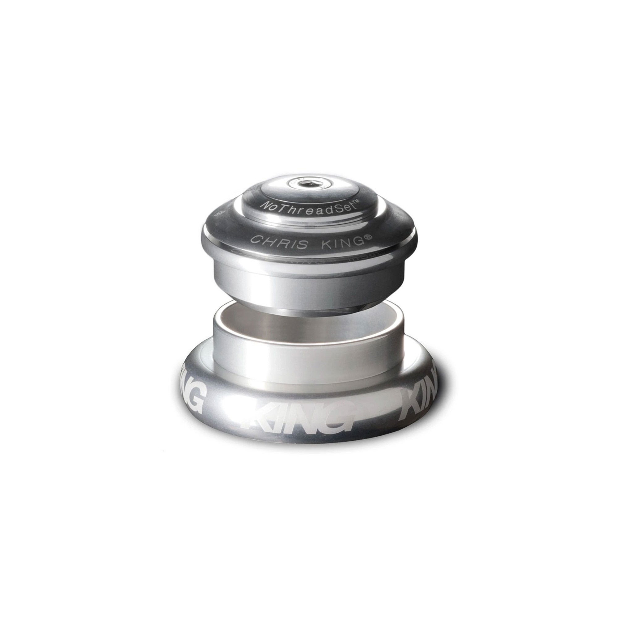 パーツ CHRIS KING HEDSET Inset7 Silver Chris King InSet 7 Headset – RA Cycles