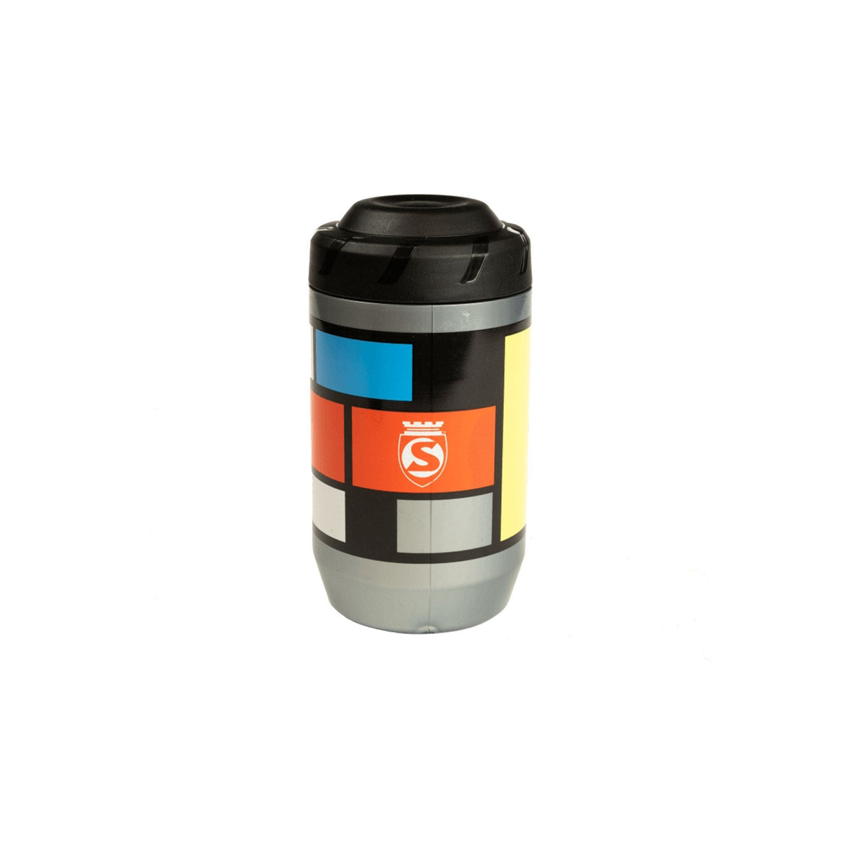 Botella de barril Silca Classic Mondrian con correa Hypalon Boa