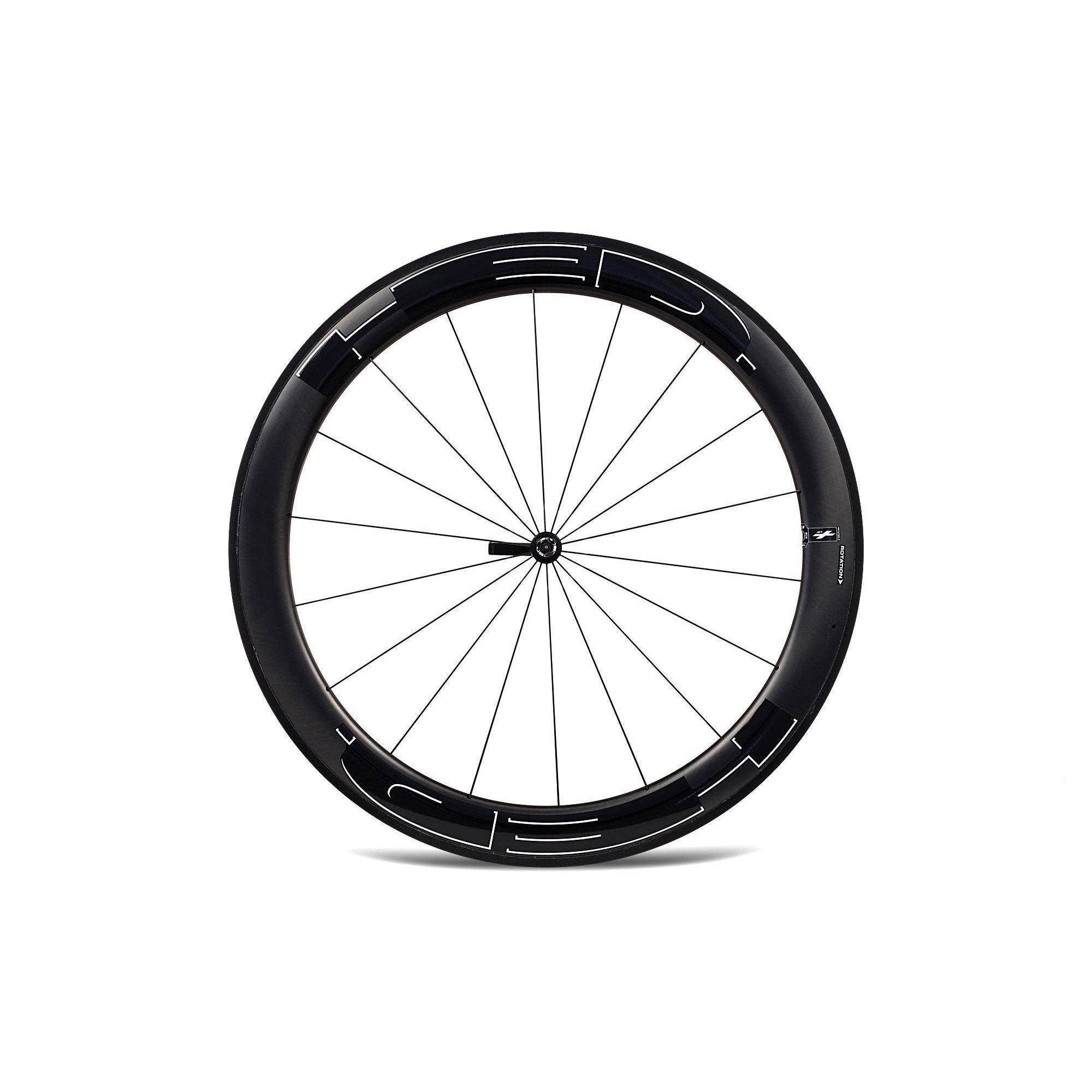 SHIMANO - HED JET 6 PLUS BLACK クリンチャー ホイール HED Jet RC6 Black Rim Brake Front Wheel – RA Cycles