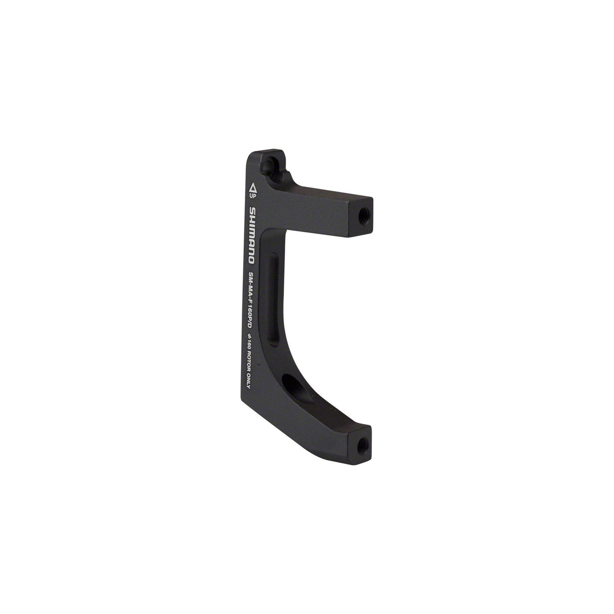 Shimano Disc Brake Adaptor for 140 and 160mm Rotor, 74mm Caliper, Flat-Mount Frame