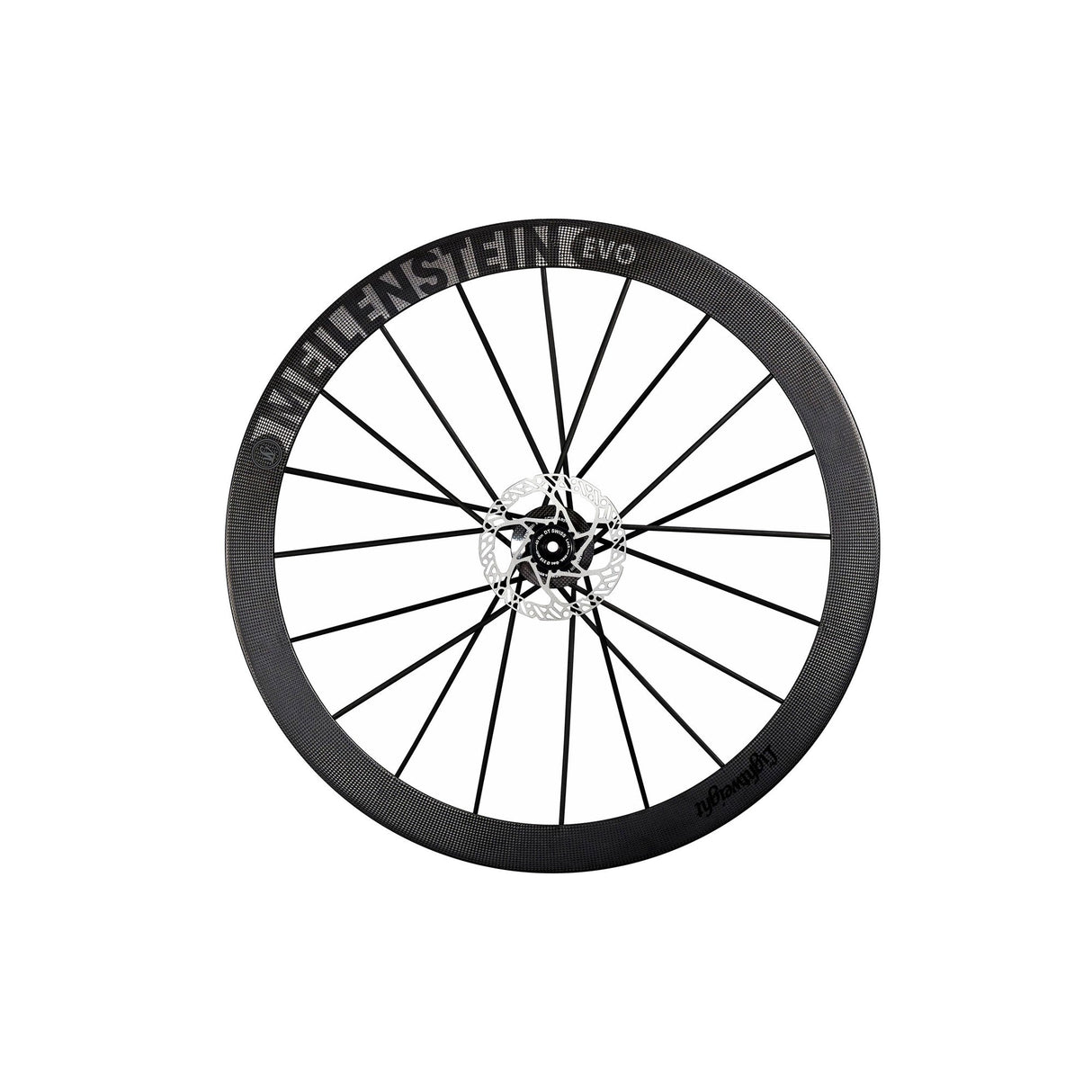 Rueda delantera ligera Meilenstein 24 EVO con freno de disco Schwarz Edition
