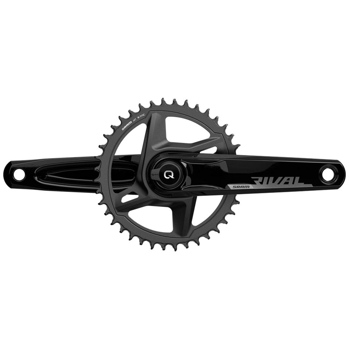 Juego de bielas con medidor de potencia SRAM Rival Dub 1 Wide