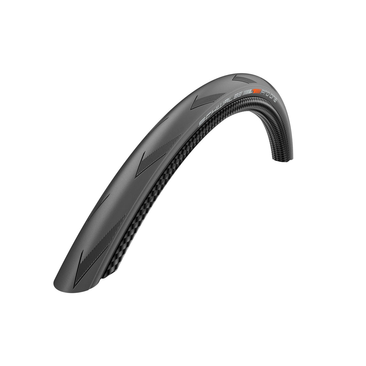 Schwalbe Pro One EVO V-Guard Addix Race Super Race Tubeless Easy Tire - Black