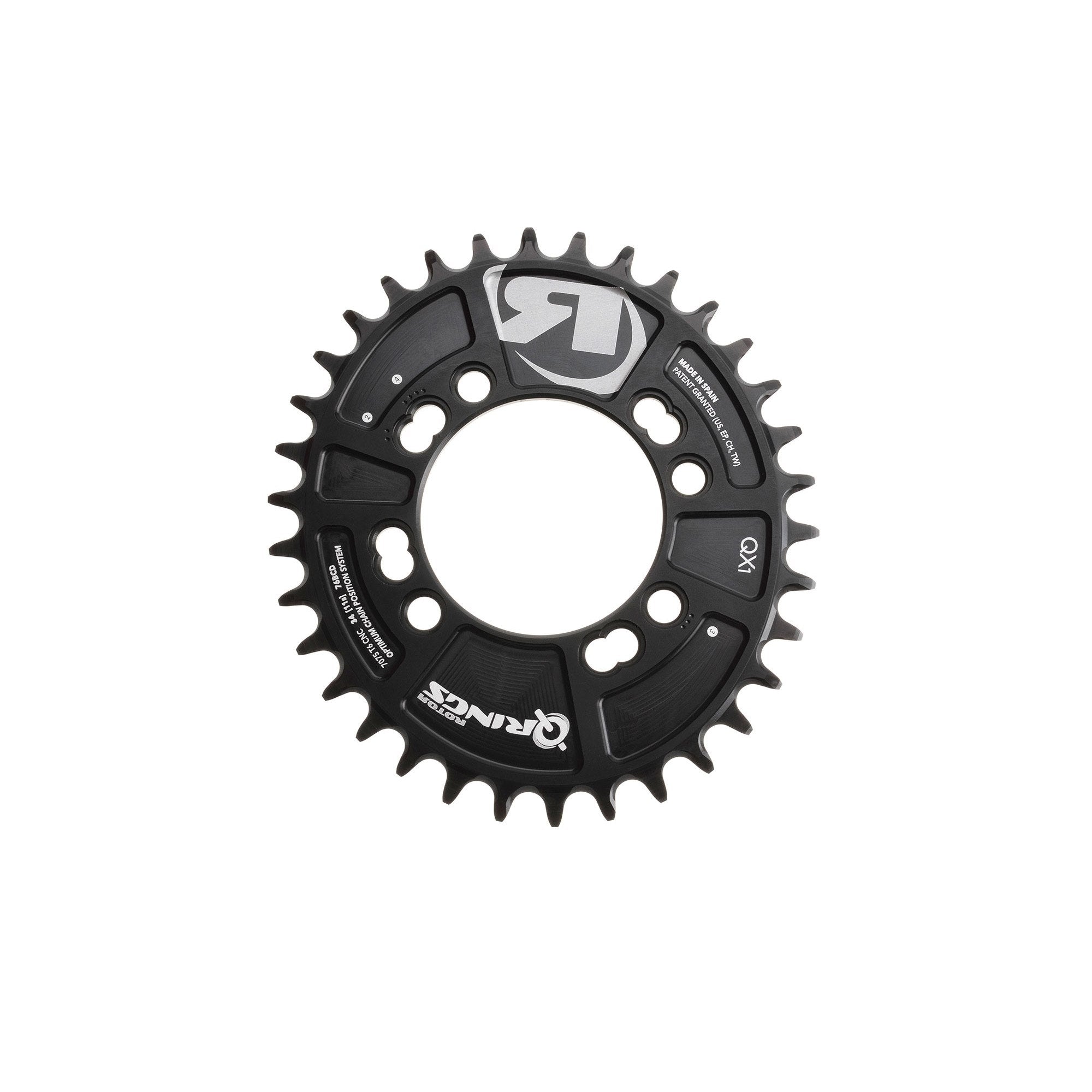 Rotor Q-Ring Aero Black Edition Outer Chainring – RA Cycles