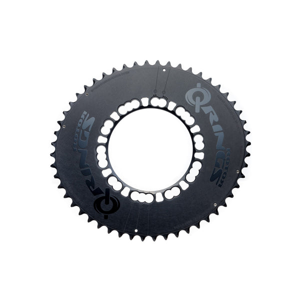 ROTOR Q-RINGS 52T/36Tブラック Rotor Q-Ring Aero Outer Chainring – RA Cycles