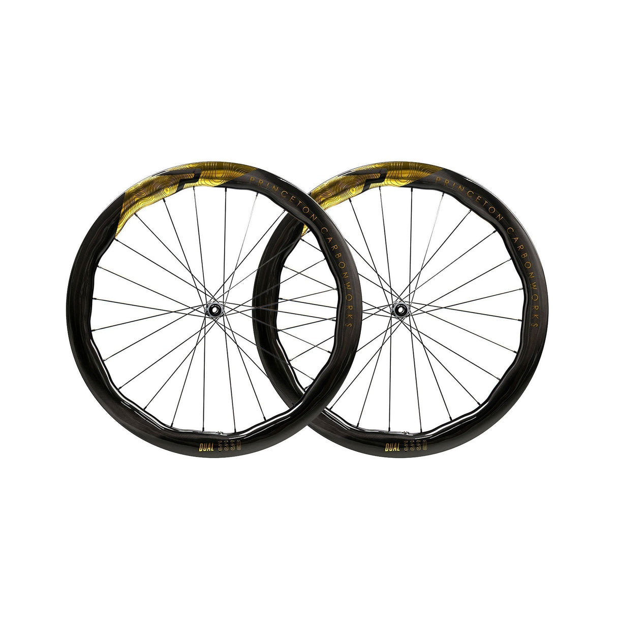 Princeton Dual 5550 EVO Disc Brake Wheelset w/Tactic TR01 Hubs