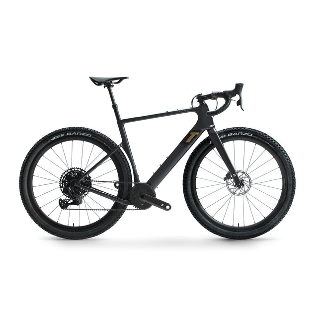 3T Exploro Ultra Force/Eagle AXS 1X Crank Brothers Edition Bike Anthracite / Gold