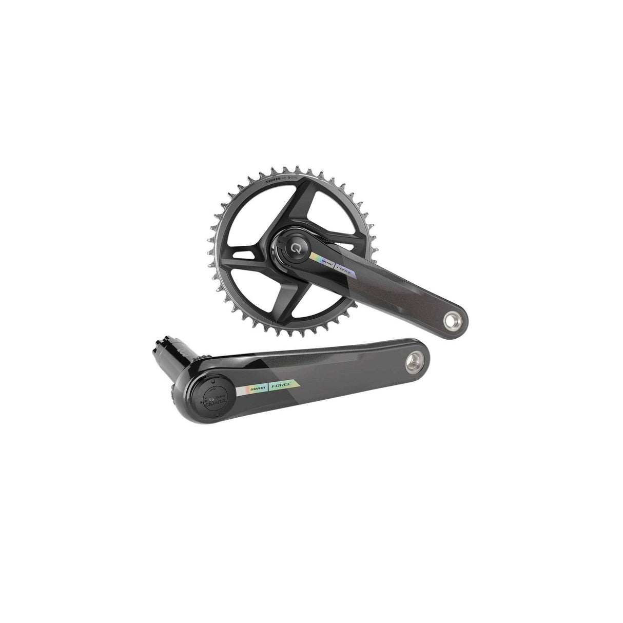 Juego de bielas con eje de medición de potencia SRAM Force 1 AXS Wide DUB