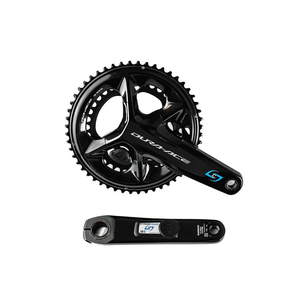 Stages Gen 3 Dual-Sided Power Meter | Shimano Dura-Ace 9200 Crankset