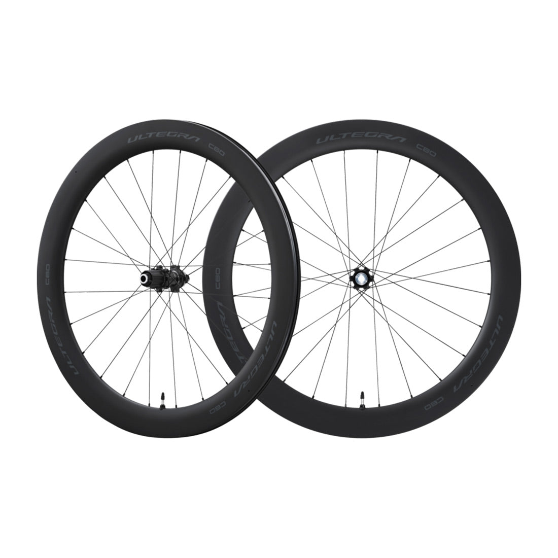 ULTEGRA WH-8170 C60 ホイール Shimano Ultegra WH-R8170-C60-TL Wheels (Black) - Performance