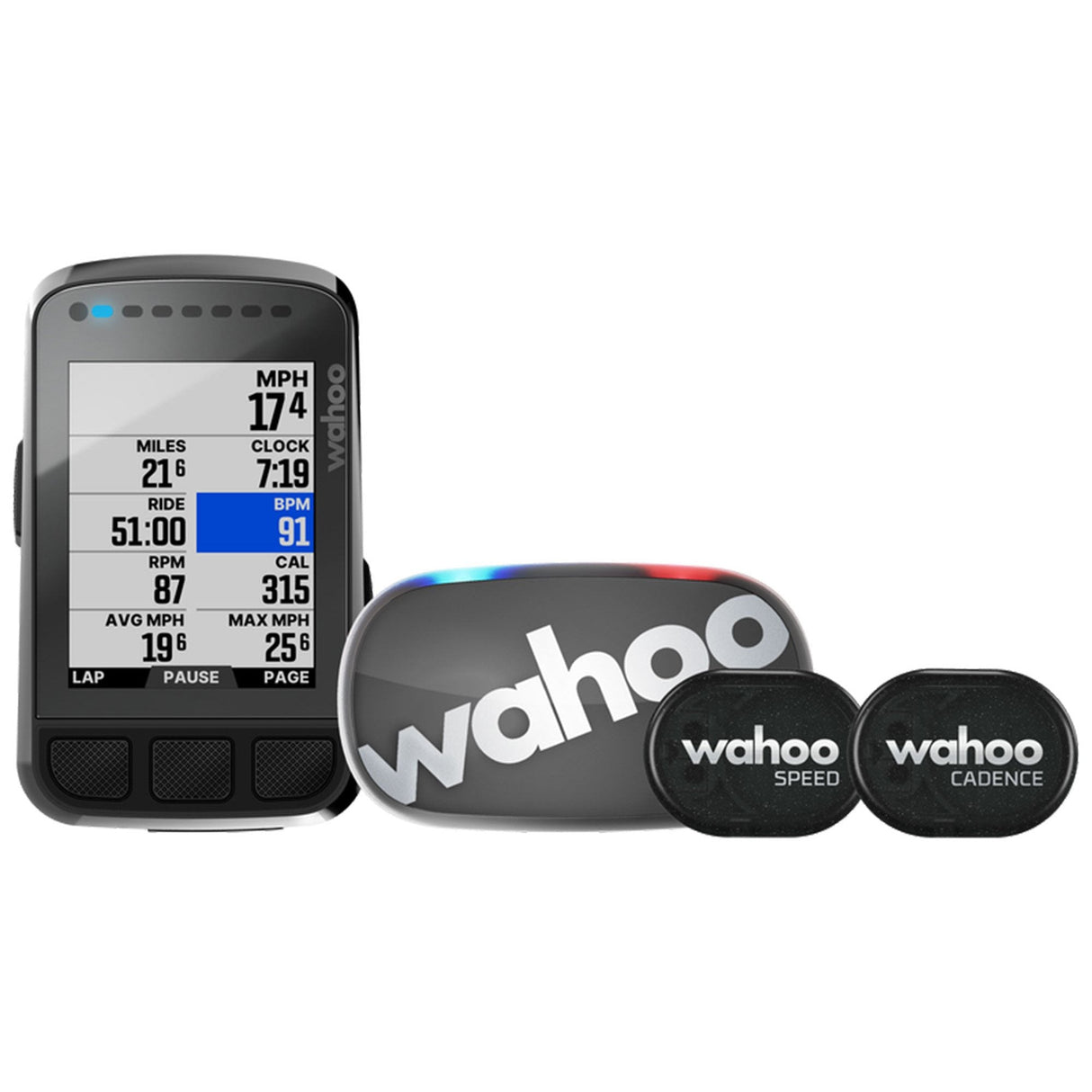 Paquete de GPS Wahoo Elemnt Bolt V2