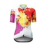 Maillot de manga corta ultraligero Velocio Neon Pop