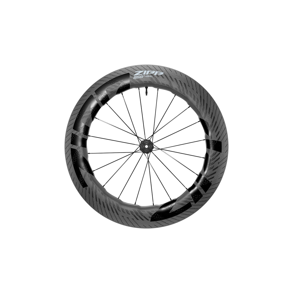 Zipp 858 NSW Carbon Disc Brake Tubeless Front Wheel
