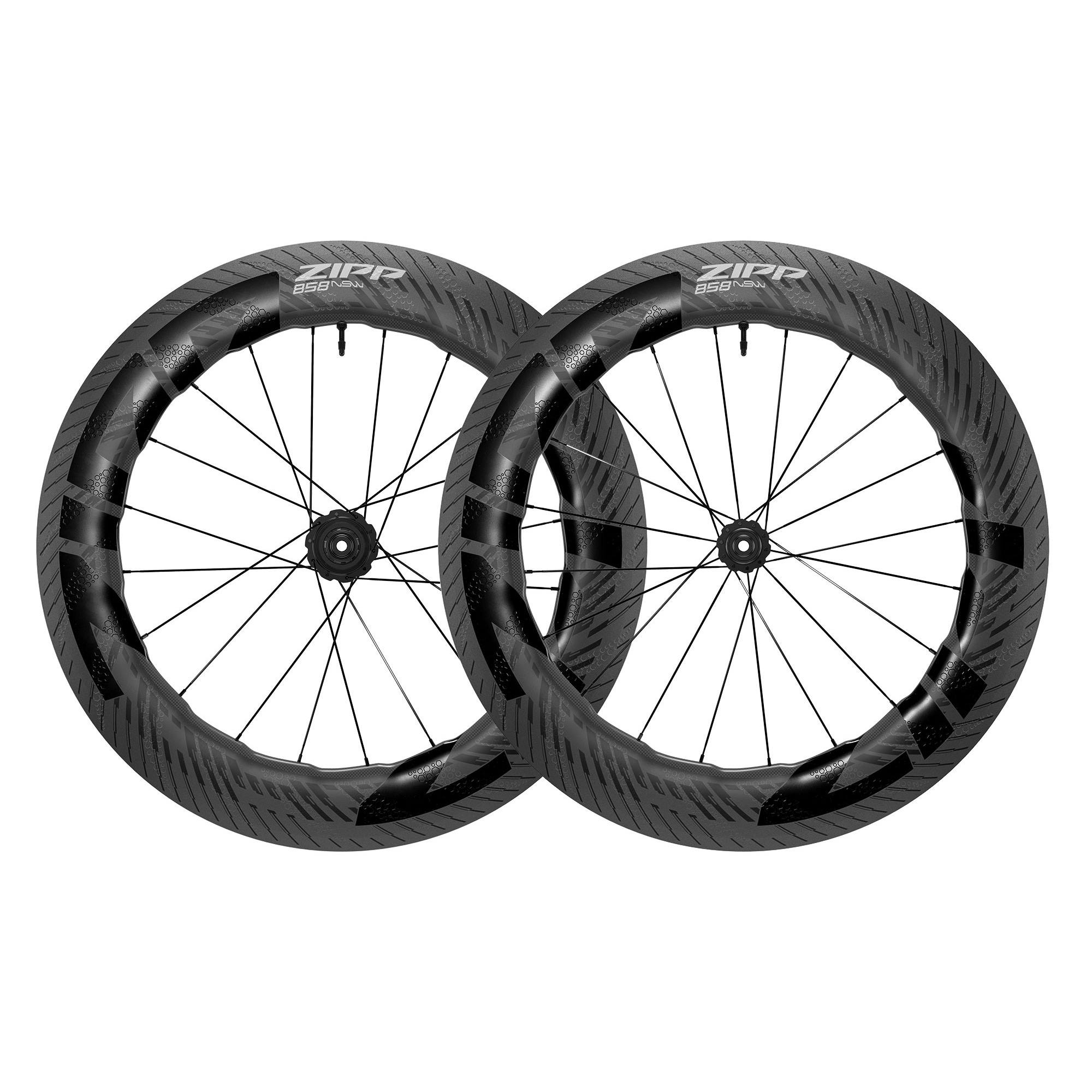 Zipp 858 NSW Carbon Disc Brake Tubeless Wheelset – RA Cycles