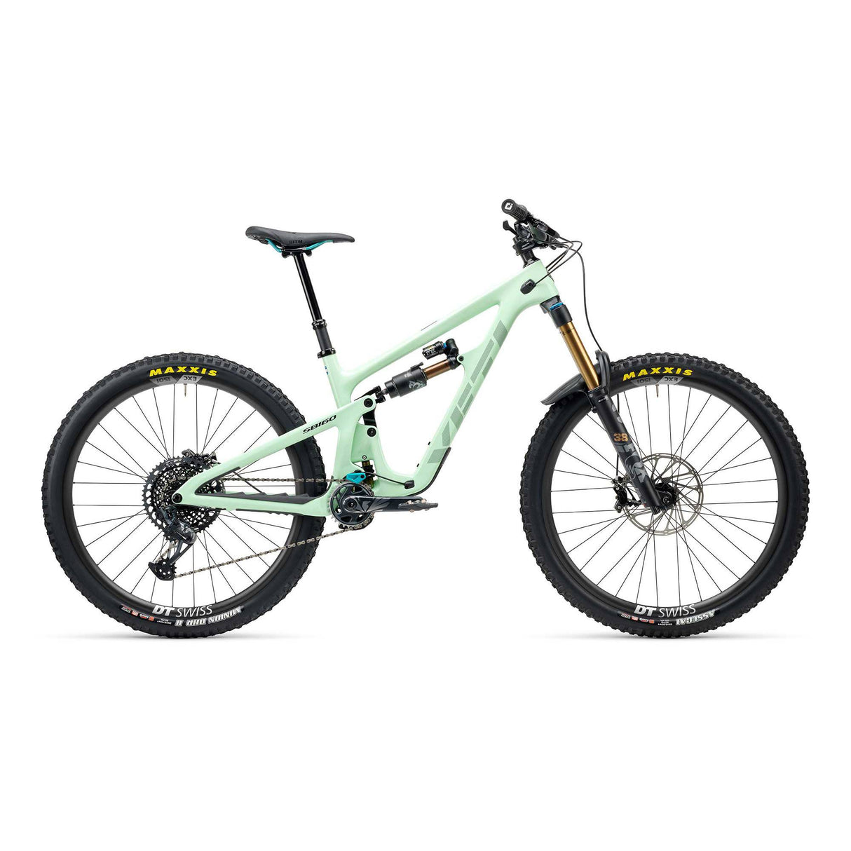 Bicicleta Yeti SB160 T1 con ruedas de carbono mejoradas