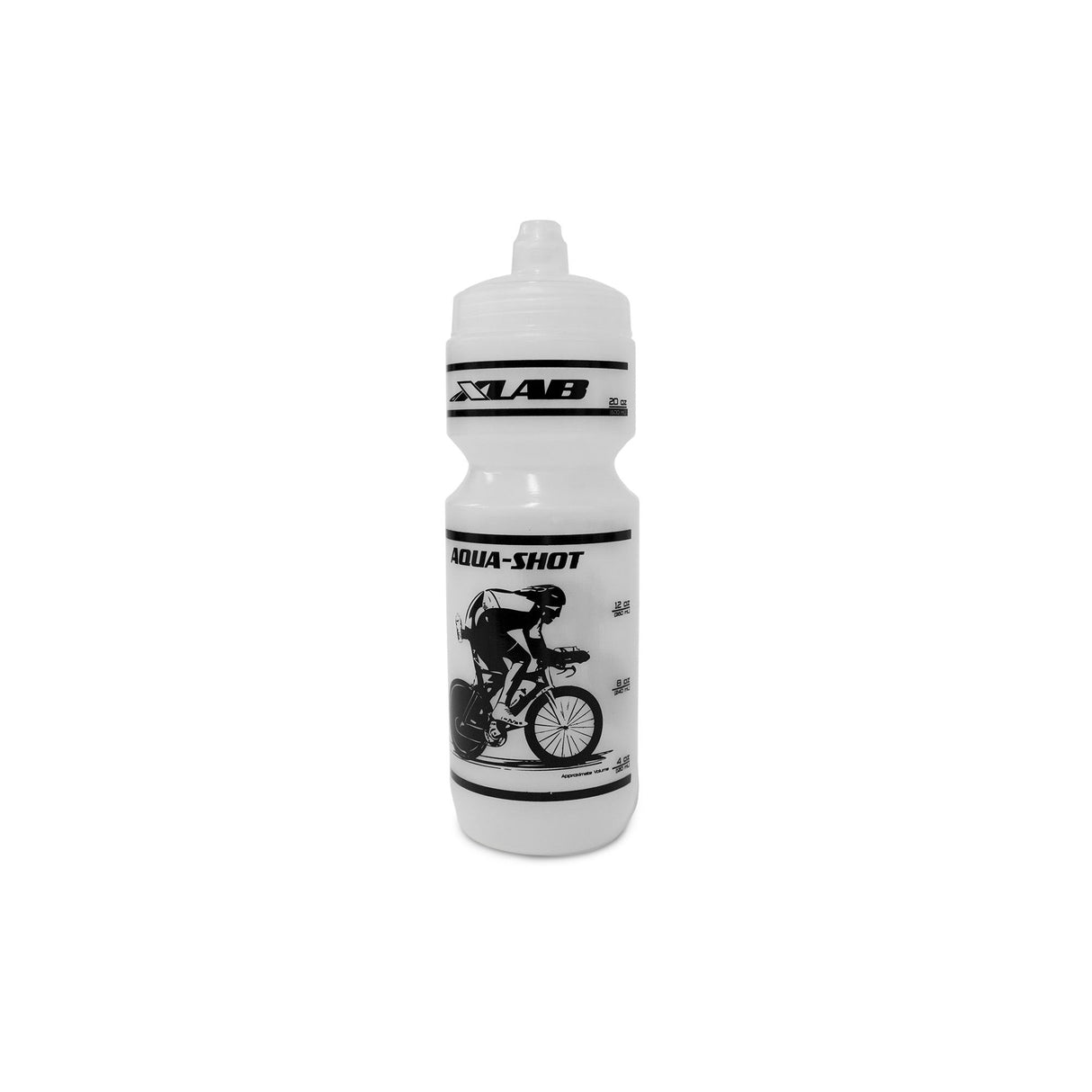 Botella de agua para carreras calibrada de 24 oz XLAB Aqua-Shot