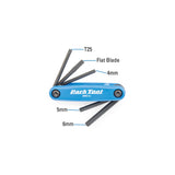 Park Tool Fold Up Hex Wrench Set - AWS-9.2