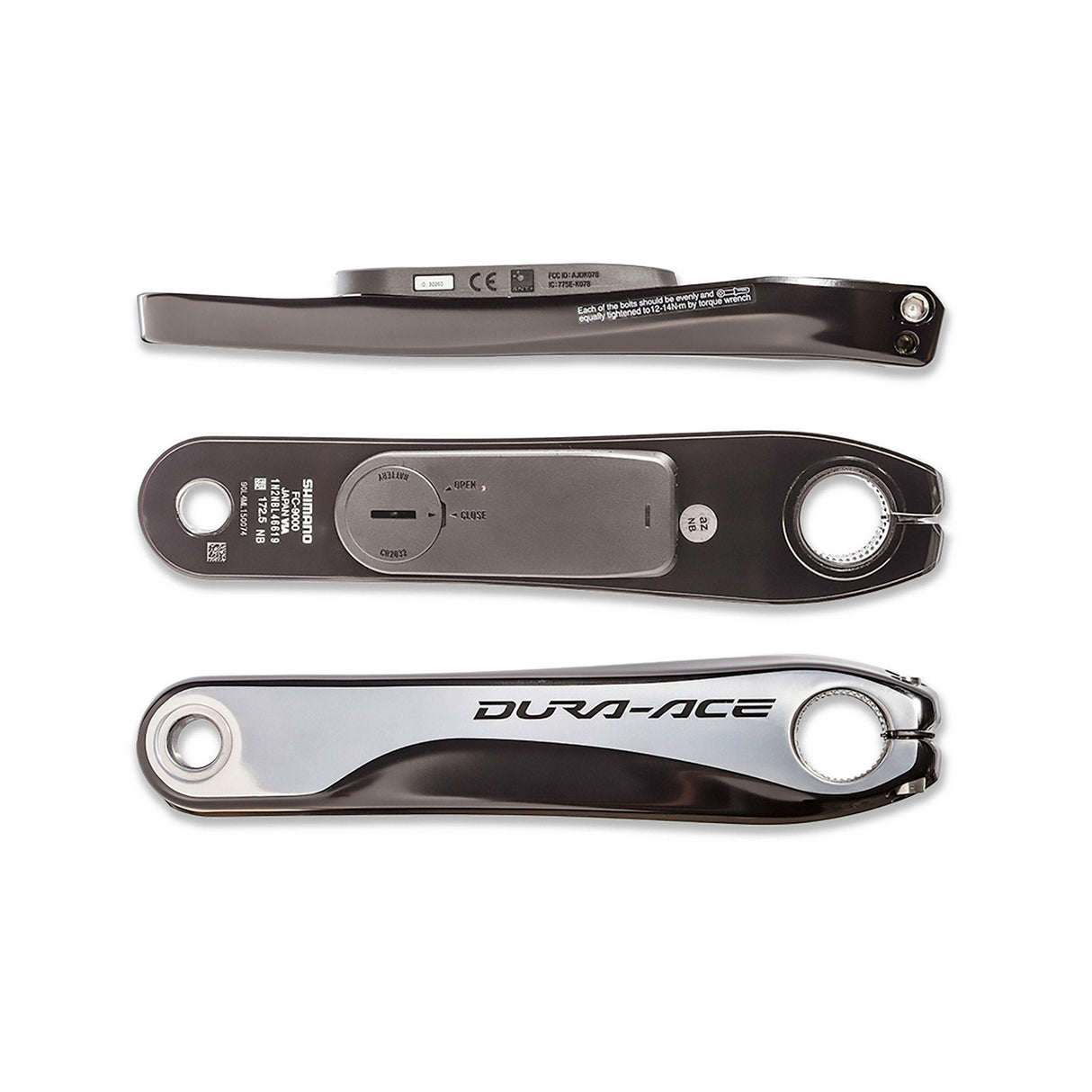 Medidor de potencia del brazo de biela izquierdo Pioneer Shimano Dura-Ace 9000