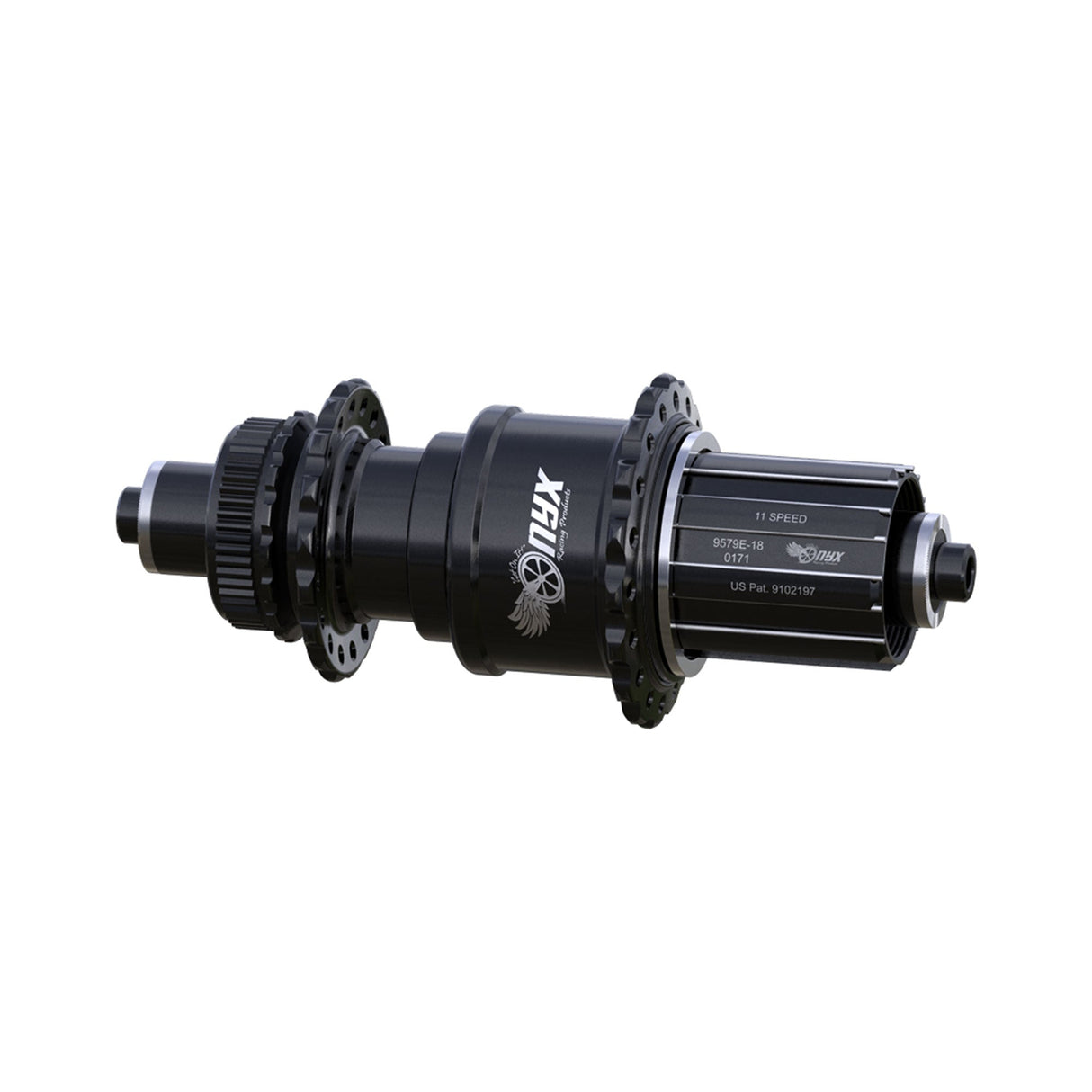 Onyx Vesper MTB Centerlock 135mm QR J-Bend Hub - Rear
