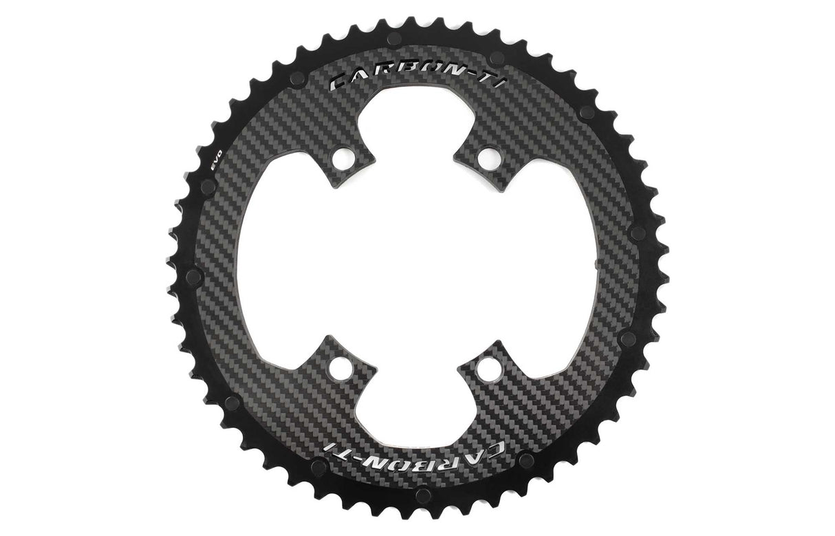 Plato exterior Carbon-Ti X-CarbonRing EVO de 4 brazos