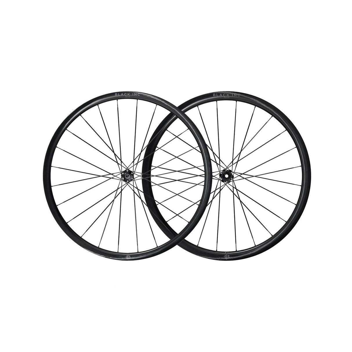 Black Inc 28 / 33 Clincher Disc Wheelset