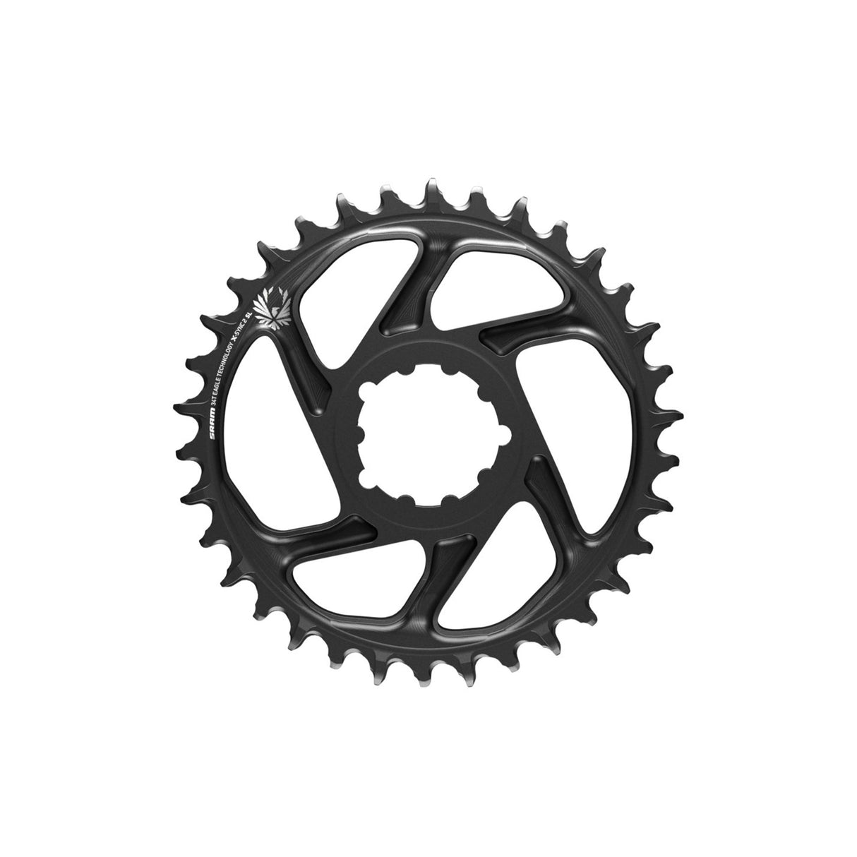 Plato de montaje directo SRAM X-Sync 2 Eagle SL de 36 dientes y desplazamiento de 6 mm