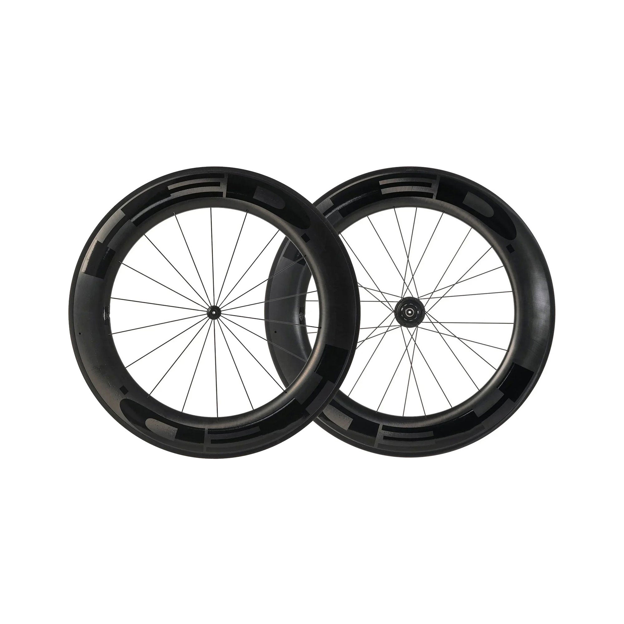 パーツ HED Jet 6 Black HED JET RC6 BLACK SERIES RIM BRAKE WHEELSET - Bike Check Studio