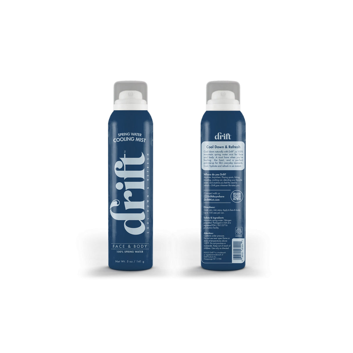 Drift Spring Water Cooling Mist 5oz.