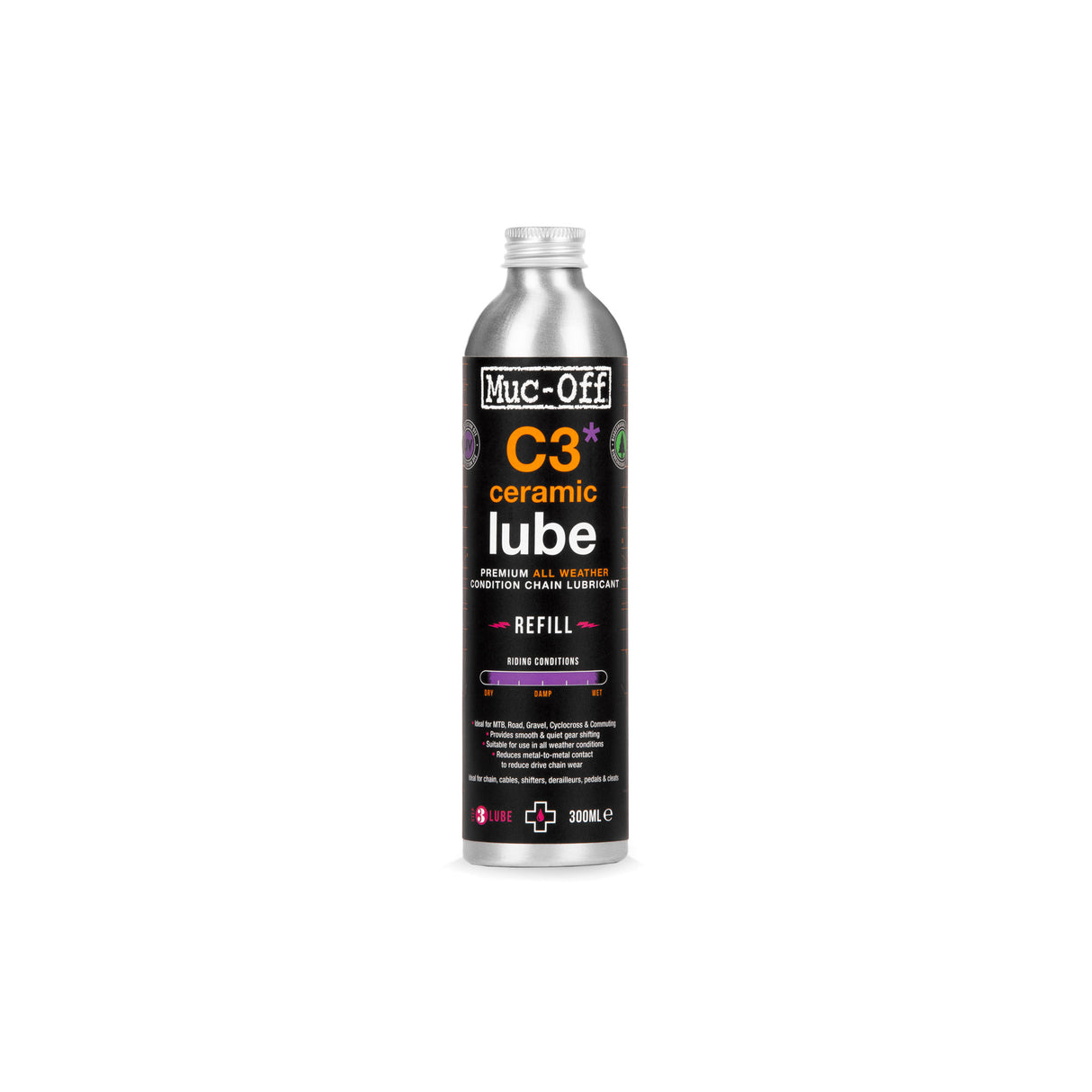 Muc-Off C3 Ceramic All Weather Lube 300ml
