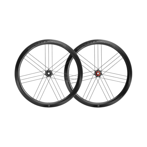 Campagnolo Bora Ultra WTO 45 2WF C23 Disc Wheelset - Black Chrome