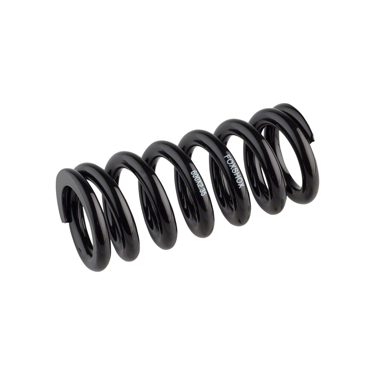 Muelle helicoidal FOX de 600 libras x 2,5" color negro