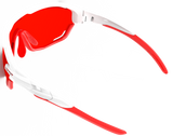 SH+ Sunglasses - RG 5400 White/Red w/Red Lens