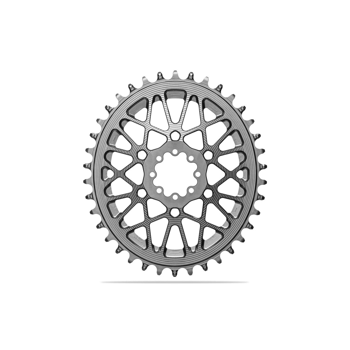AbsoluteBlack Premium CX/Gravel Oval SRAM AXS 8-Bolt Chainring