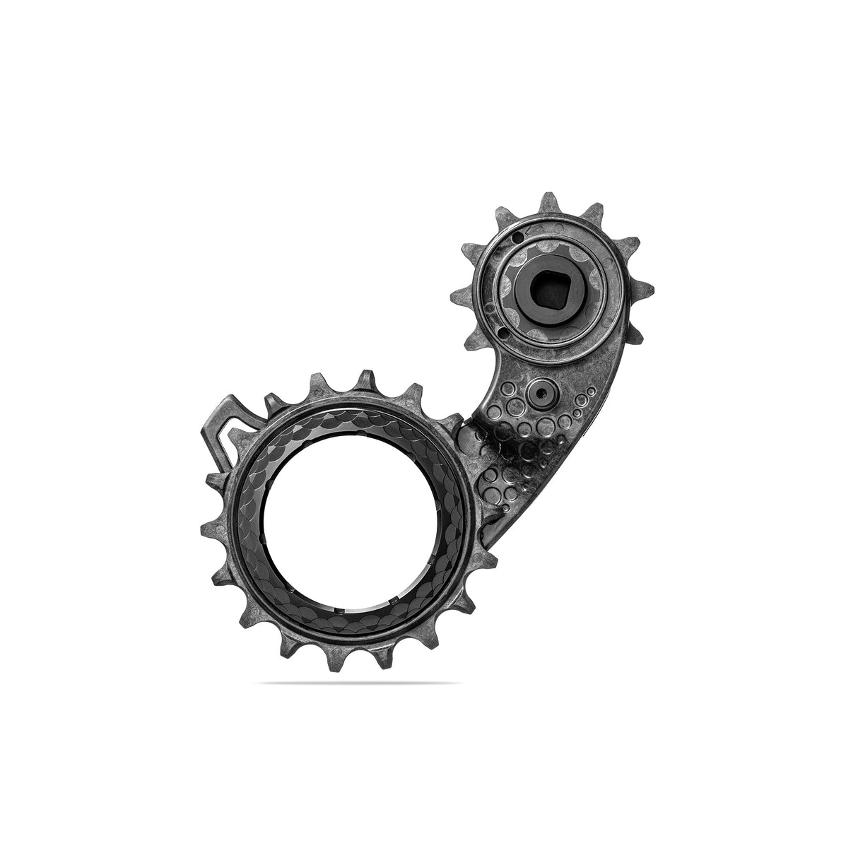 AbsoluteBlack Hollowcage V2 Carbon Ceramic Oversized Derailleur Pulley Cage - SRAM AXS (Red/Force)