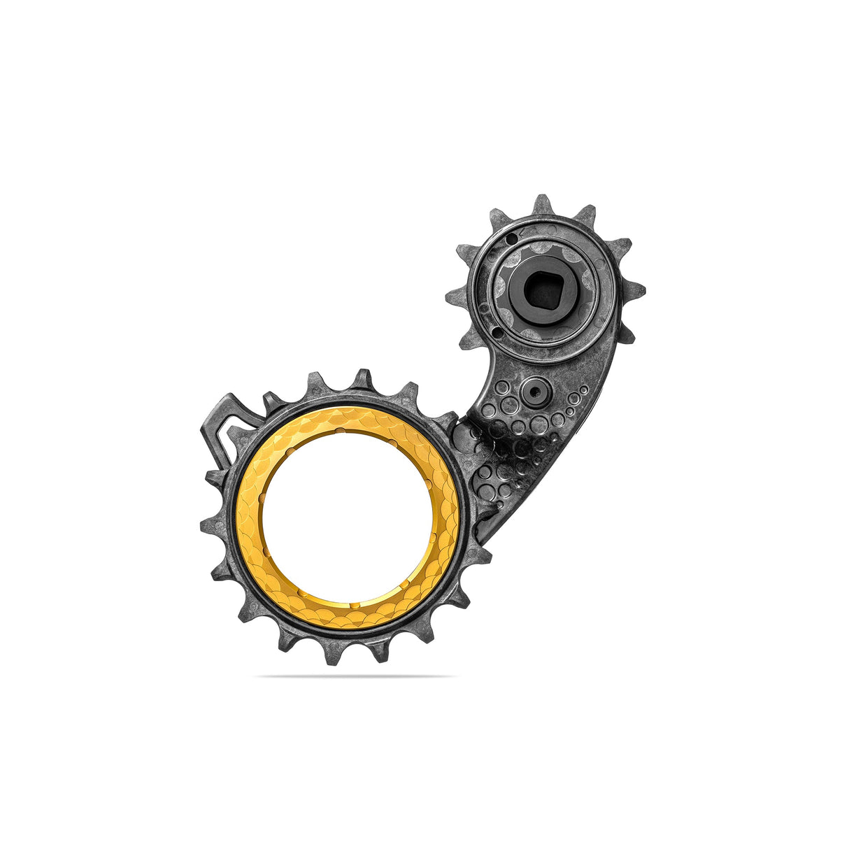 AbsoluteBlack Hollowcage V2 Carbon Ceramic Oversized Derailleur Pulley Cage - SRAM AXS (Red/Force)