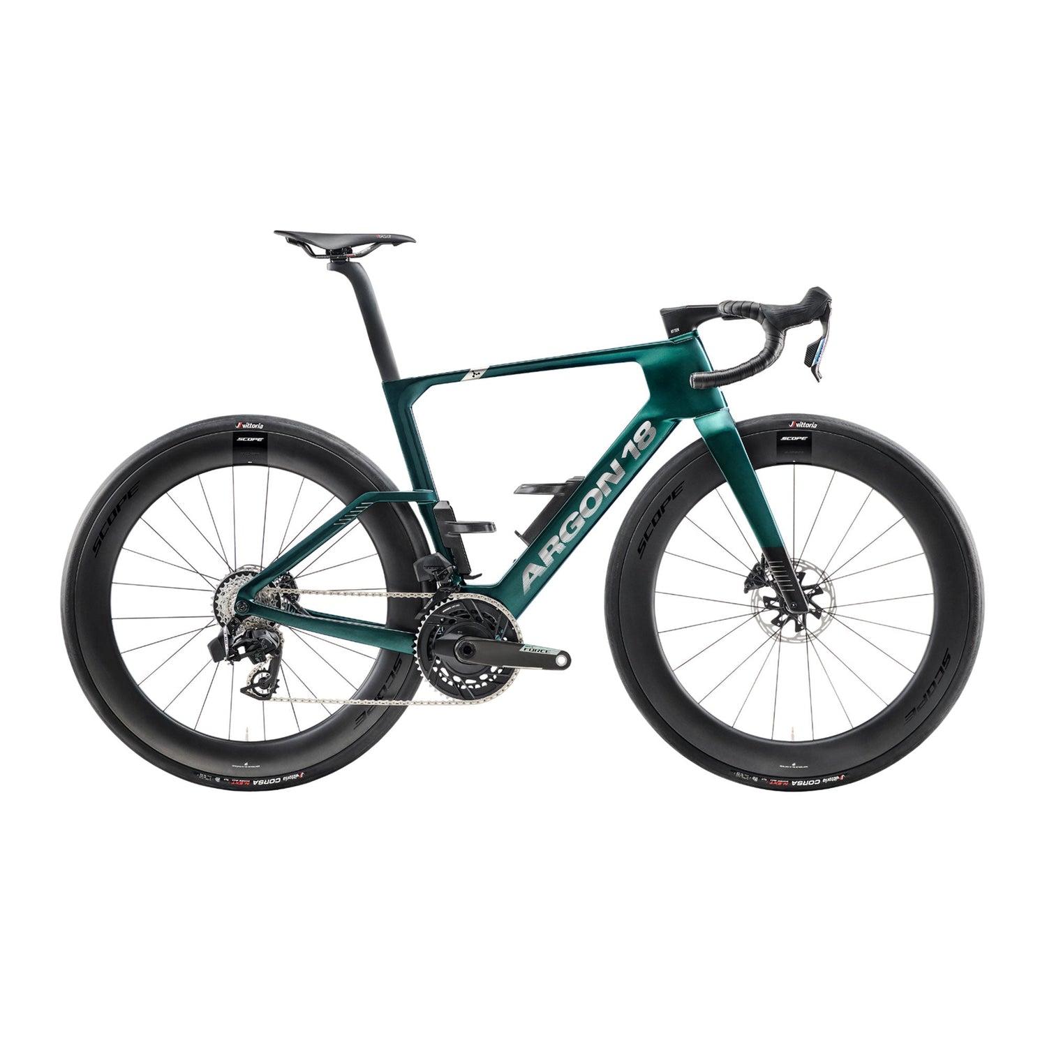 Argon 18 Nitrogen SRAM Force AXS Road Bike Cosmic Teal / XS