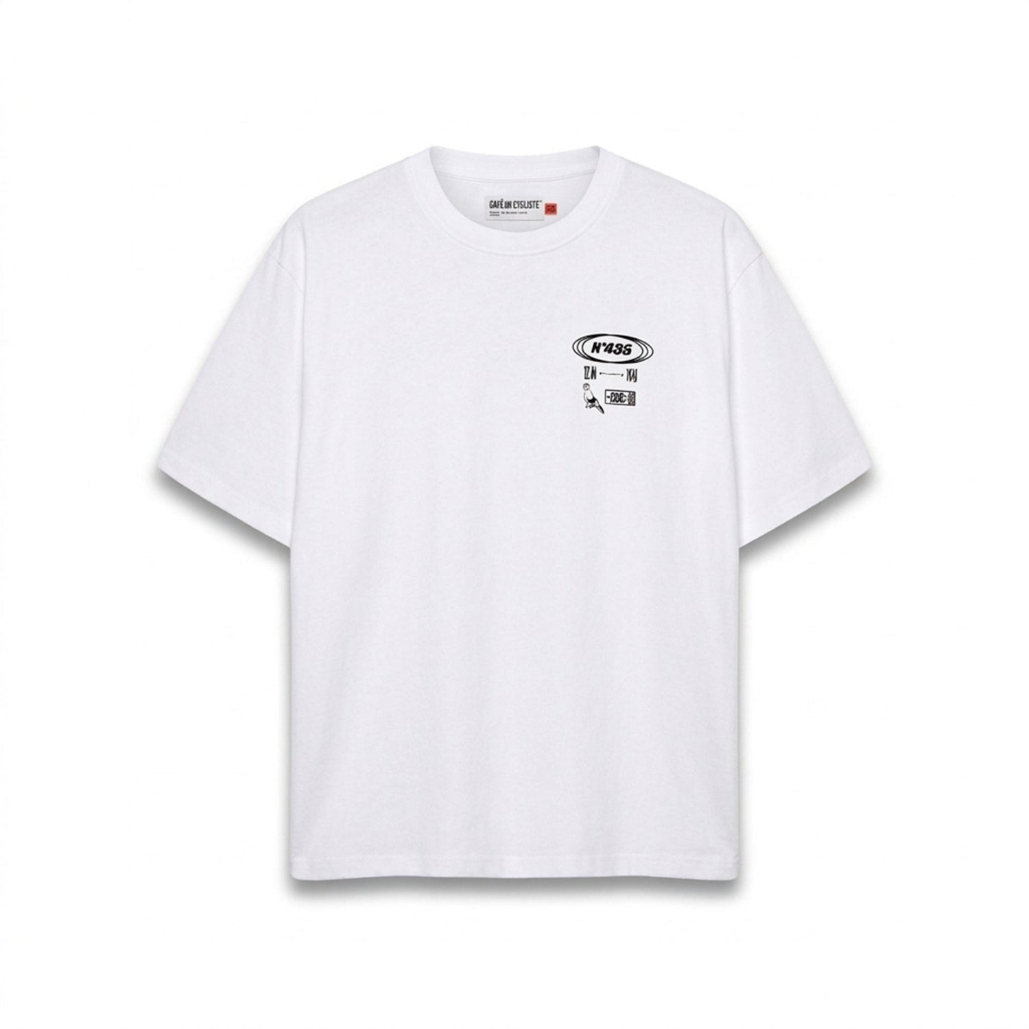 Cafe du Cycliste Col Paris T-Shirt