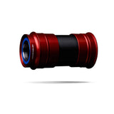 CeramicSpeed Ceramic Race Coated Bottom Bracket - BBright to 30mm (Campy OverTorque) Red