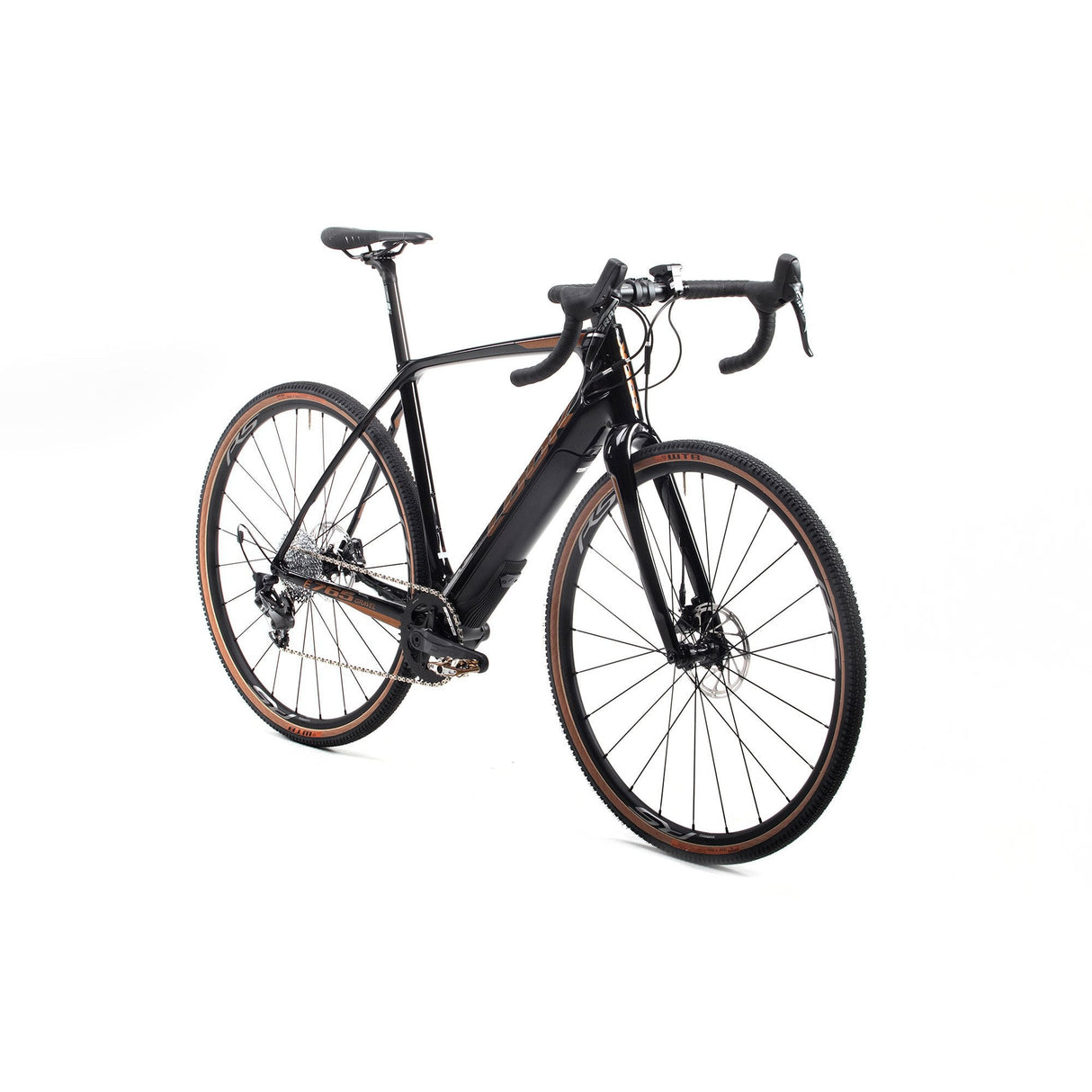 Look E - 765 Gravel Force 1 Bike Metallic Blue / Dark Bronze Glossy