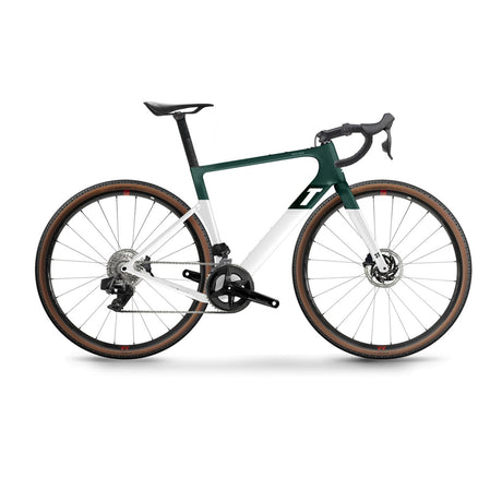 3T Exploro RaceMax Rival AXS 2x Bike Emerald / White