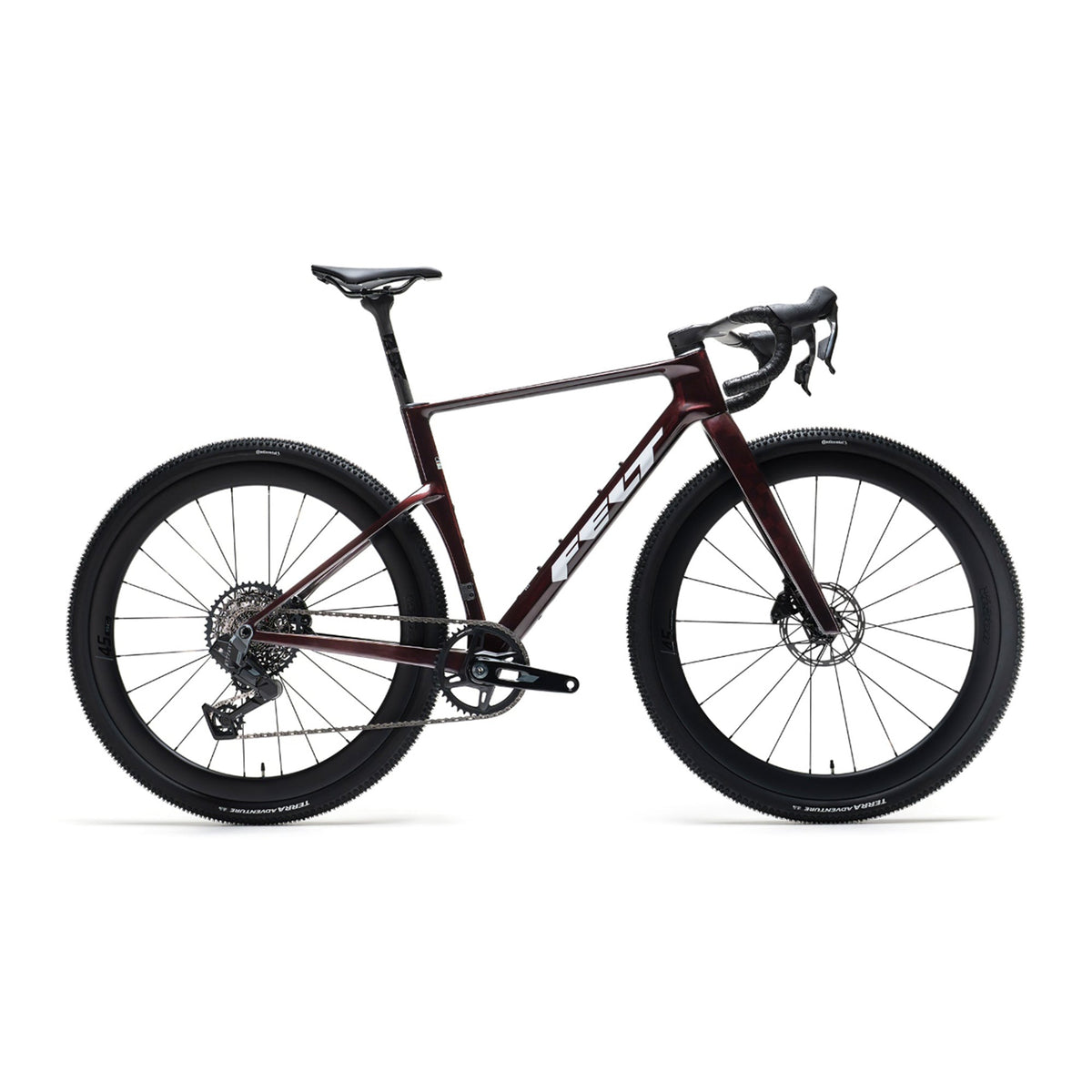 felt carbon rennrad Breed Expert Rival AXS Bike Color Name:Silver Titanium Aphex Aural Exciter Pedal JERSEY YK