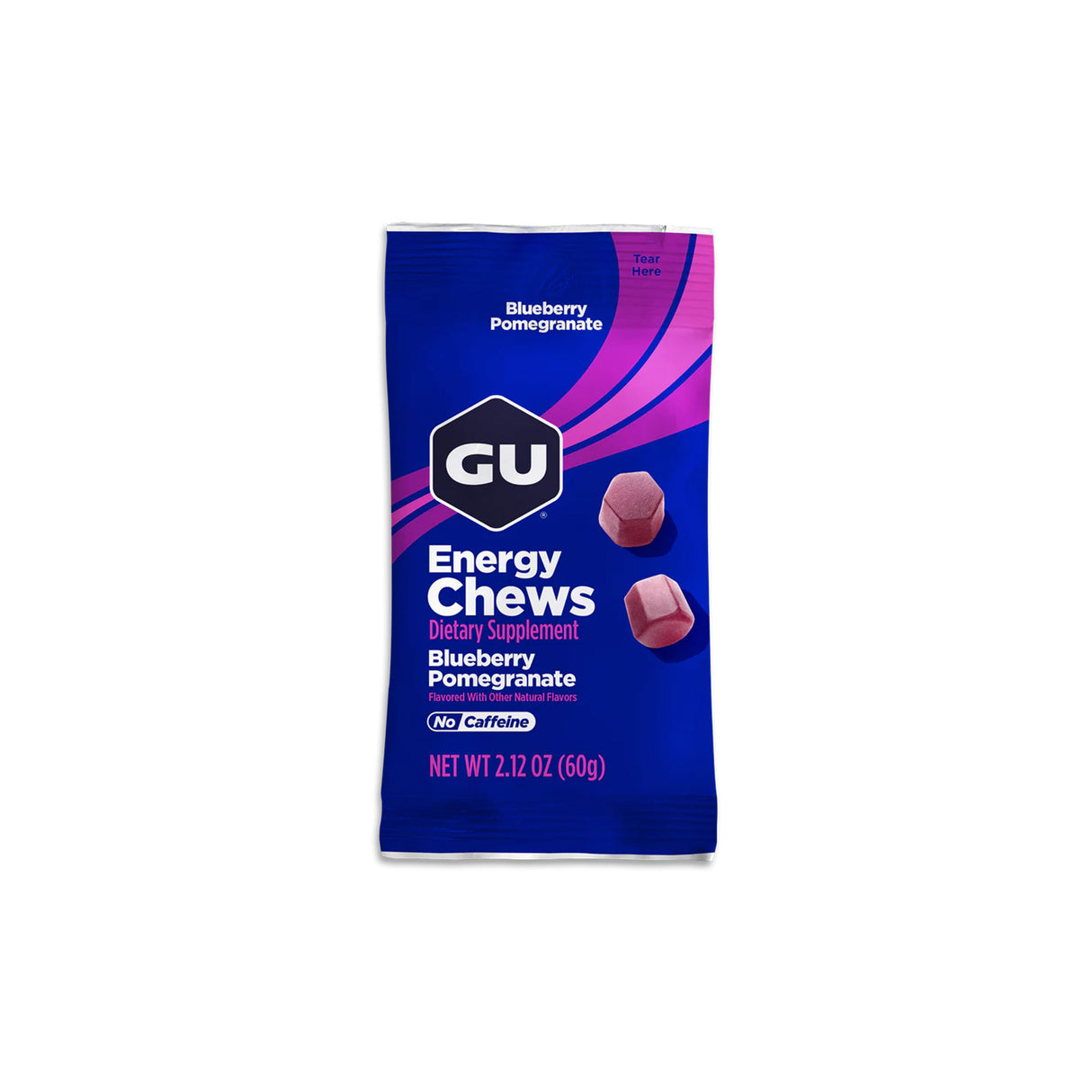 GU Energy Chews:  Double Serving Size Bags - Individual