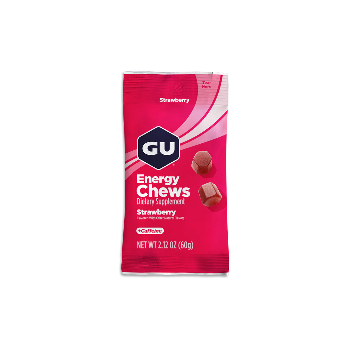 GU Energy Chews:  Double Serving Size Bags - Individual