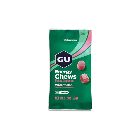 Masticables energéticos GU: bolsas de tamaño de porción doble