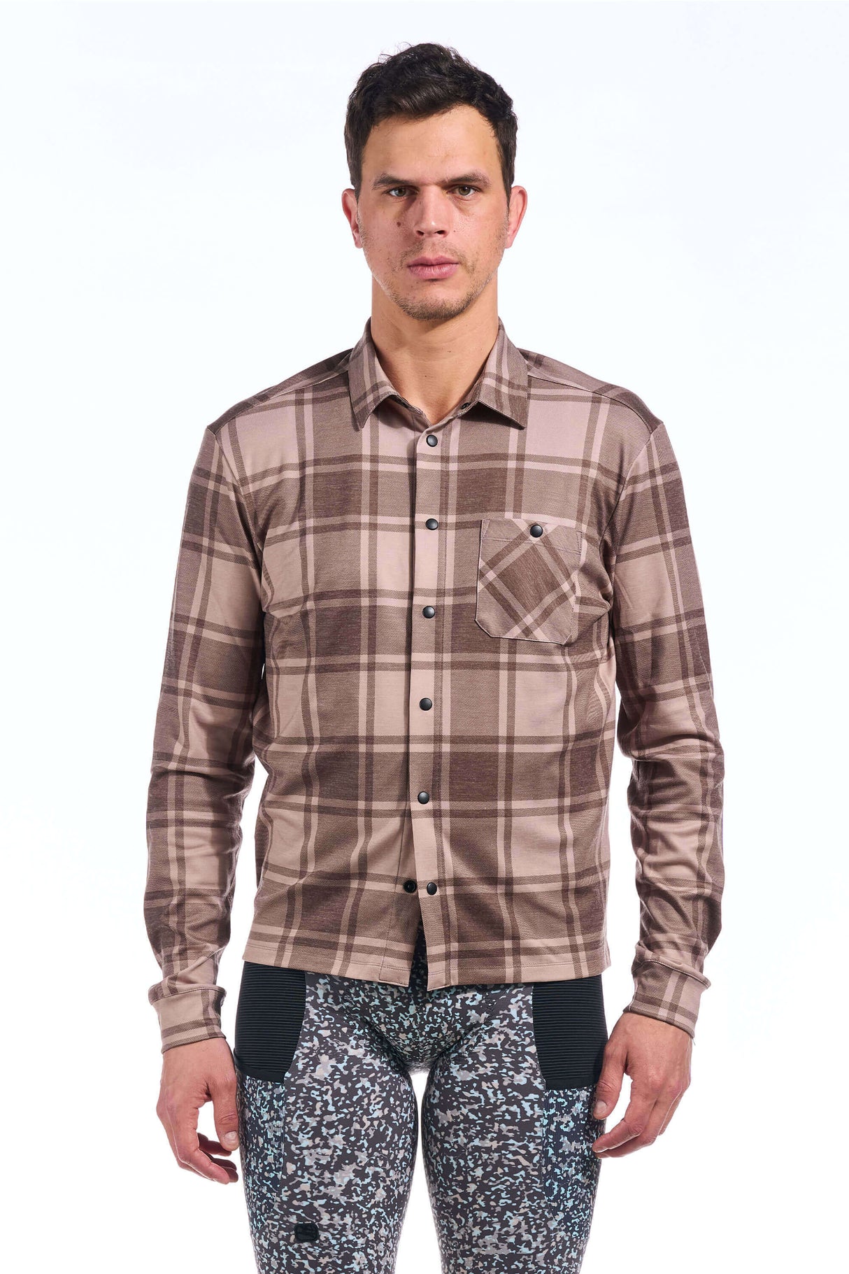 Giordana Beyond Gravel Button Down Long Sleeve Shirt