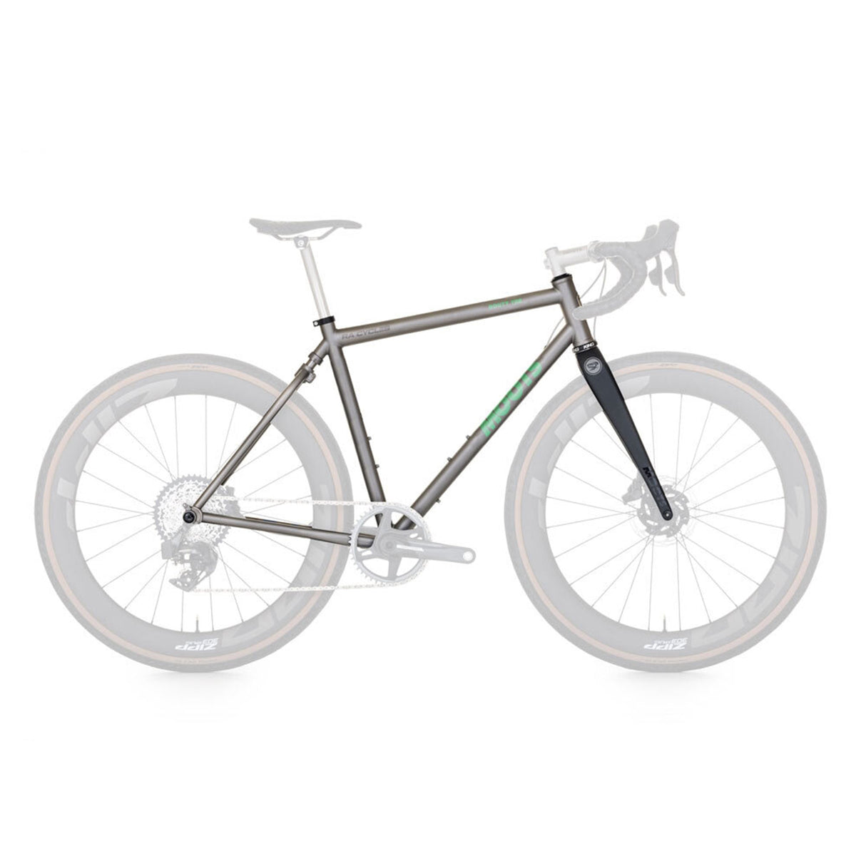 Moots Routt YBB Frameset Green Ano