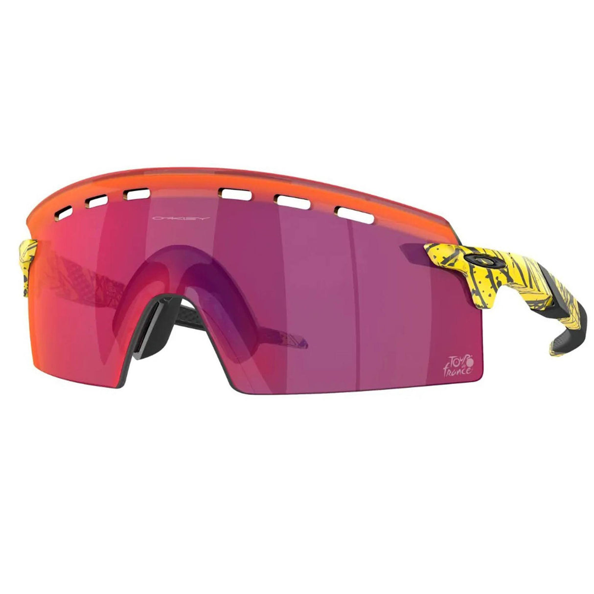 Oakley Encoder Strike Vented Glasses TDF Splatter / PRIZM Road