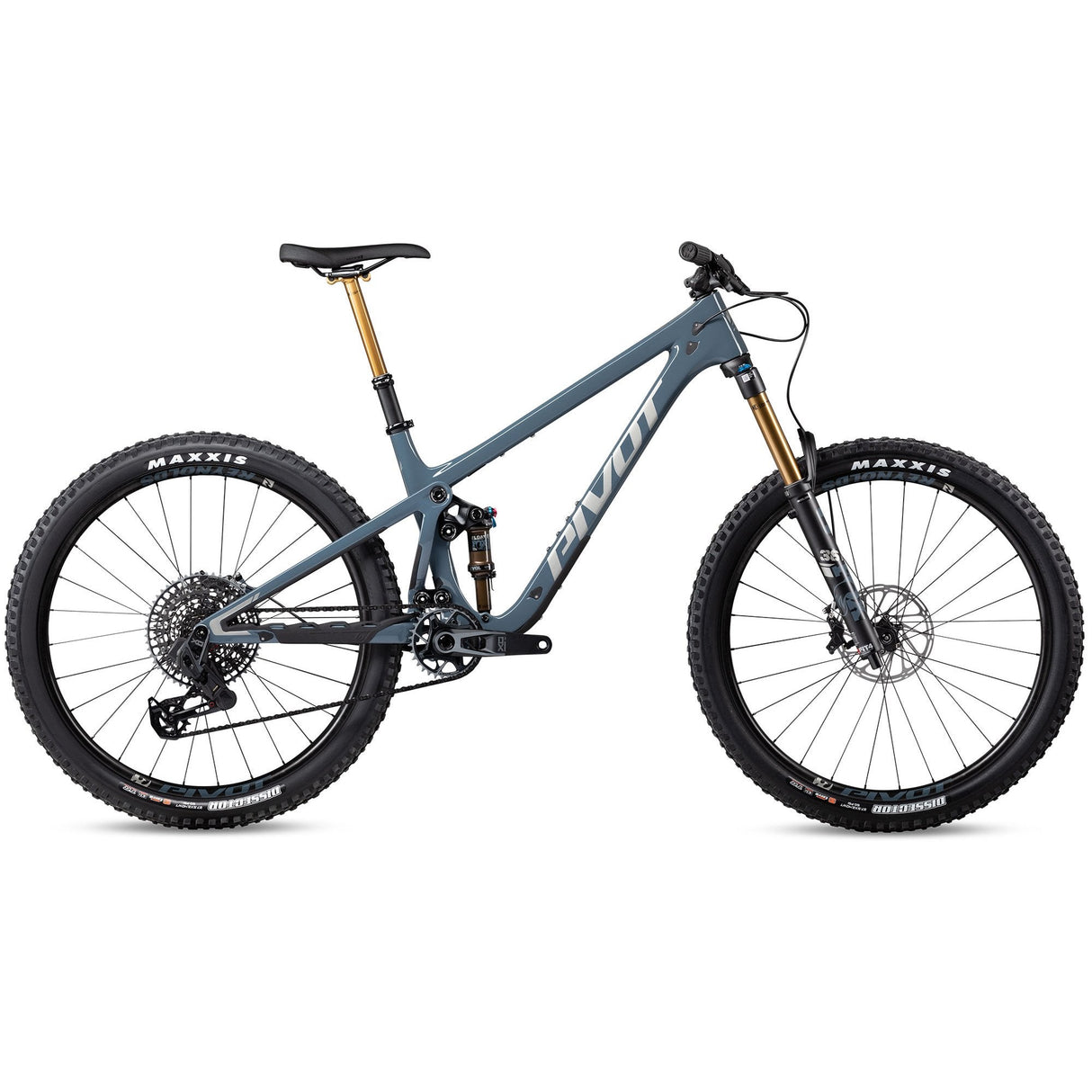 Pivot Shadowcat Pro X0 Eagle Transmission w/Carbon Wheel Upgrade Blue Mirage